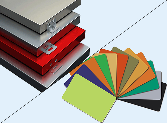 铝单板材料与铝塑板的差别体现在哪?