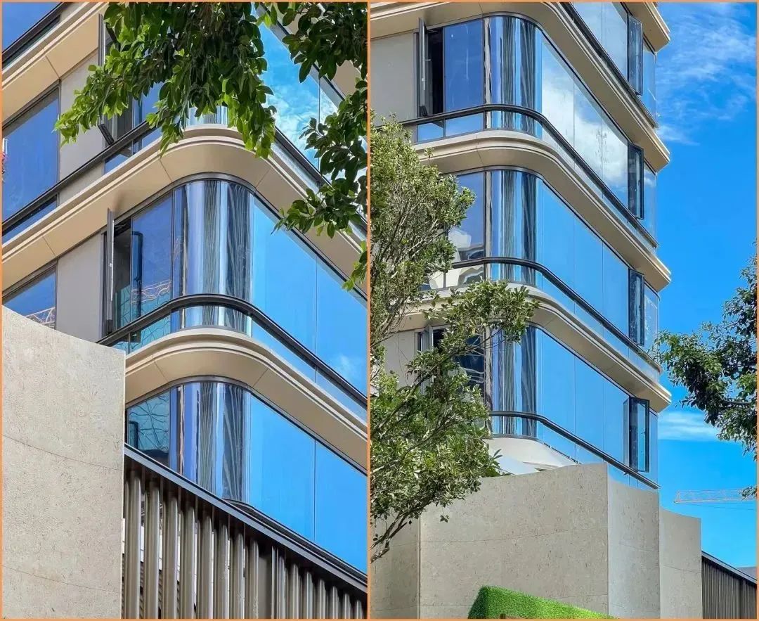 住宅立面：“玻璃幕墙、高级感”的几种做法（二）。